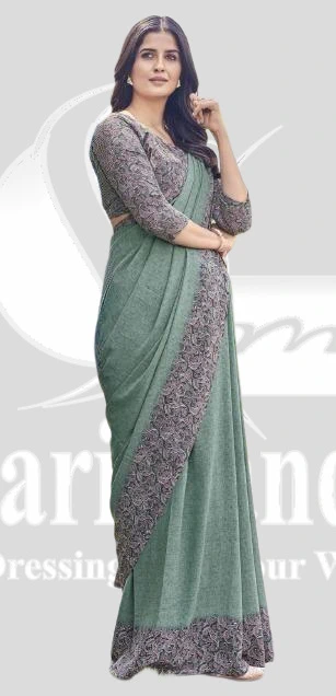 Uniform Saree Design 4